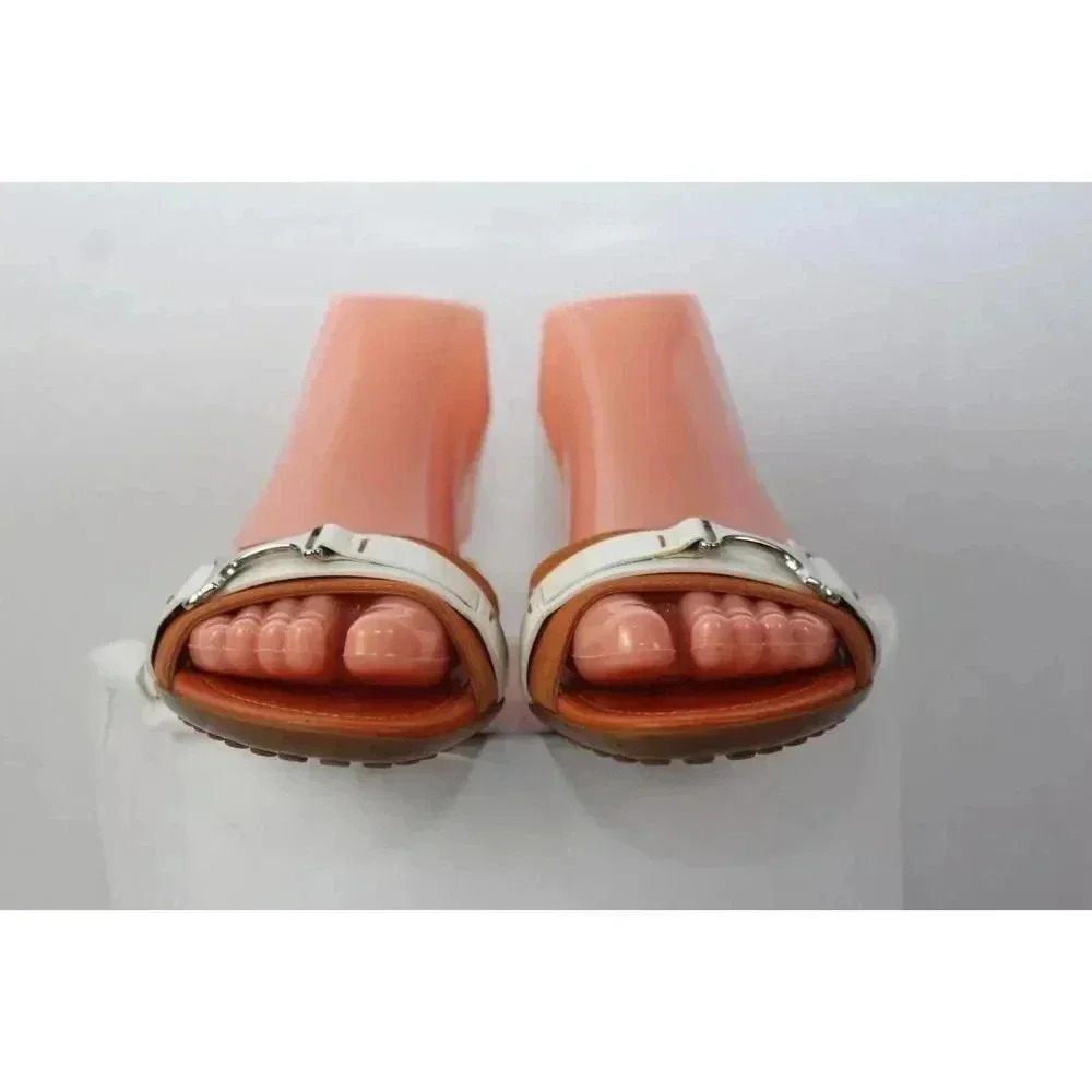 ladies leather TOD'S sandals size 37.5